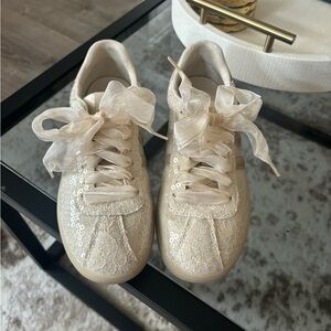 Aldo Cream Lace Women's Sneakers